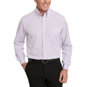 Kirkland Signature Men's 20 34/35 Traditional Fit Non-Iron Button-Down h1872